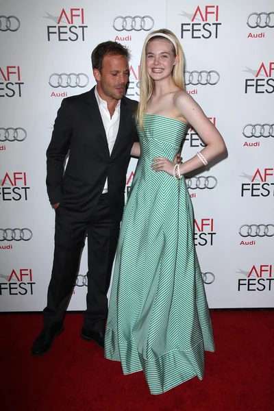 Stephen Dorff, Elle Fanning — Fotografia de Stock