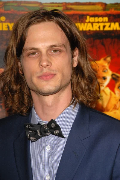 Matthew Gray Gubler at the Los Angeles Screening of 'Fantastic Mr. Fox' for the opening night of AFI Fest 2009. Grauman's Chinese Theatre, Hollywood, CA. 10-30-09 — ストック写真