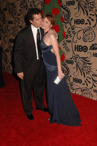 Sharon Lawrence e marido Tom — Fotografia de Stock