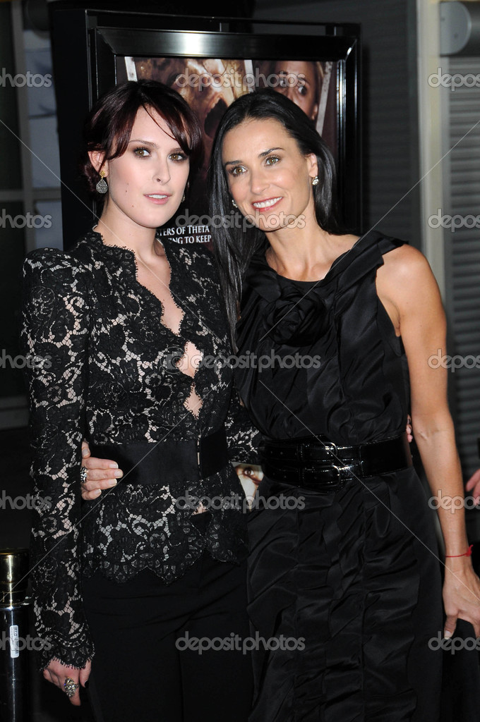 Rumer Willis and Demi Moore Stock Editorial Photo © s_bukley 15249721