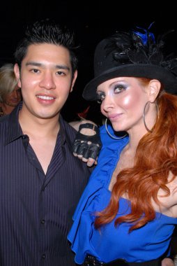 Cameron Lee and Phoebe Price at the Celebrity Birthday Party For Phoebe Price. Coco Deville, West Hollywood, CA. 09-29-09