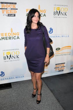 Courteney Cox at the 'Rock A Little, Feed A Lot' Benefit Concert. Club Nokia, Los Angeles, CA. 09-29-09