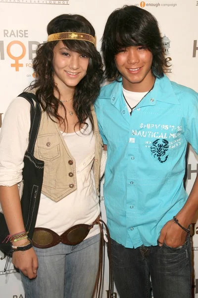 Maegan Stewart e BooBoo Stewart — Fotografia de Stock