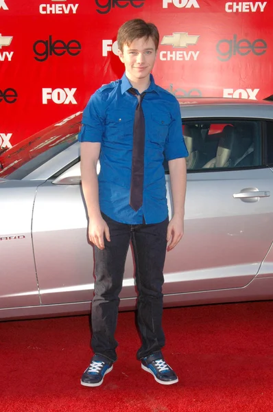 Chris Colfer at the Glee Season Premiere Party. Willows School, Culver City, CA. 09-08-09 — Stockfoto