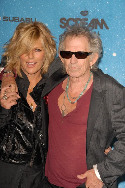 Patti hansen und keith richards — Stockfoto