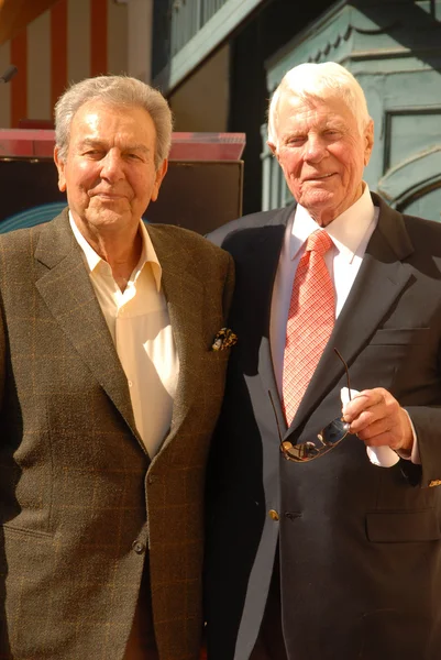 Mike connors und peter graves — Stockfoto