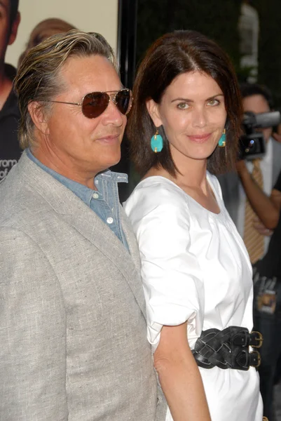 Don Johnson and wife Kelley\rat the World Premiere of 'Funny '. Arclight Hollywood, Hollywood, CA. 07-20-09 — Foto de Stock