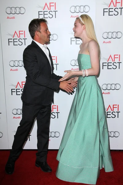 Stephen Dorff, Elle Fanning — Fotografia de Stock