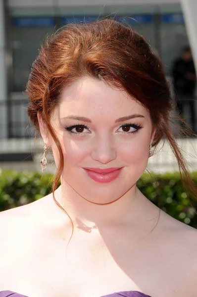 Jennifer Stone at the 61st Annual Primetime Creative Arts Emmy Awards. Nokia Theatre, Los Angeles, CA. 09-12-09 — Stock fotografie