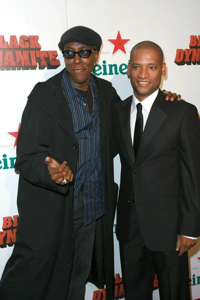 Arsenio hall, sanders scott — Zdjęcie stockowe