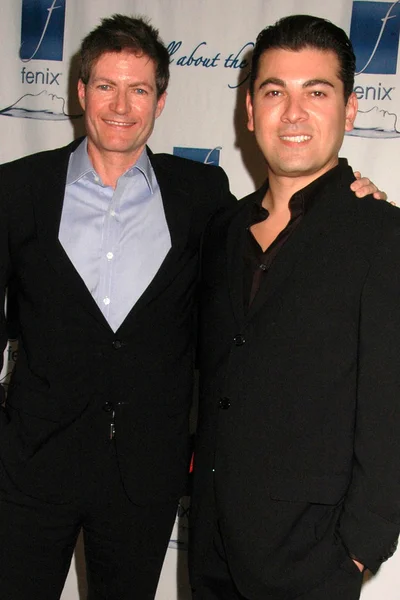 Frank Ryan y Bill Bakho en el 10 aniversario de Fenix Cosmetics, Skybar, West Hollywood, CA. 09-22-09 —  Fotos de Stock