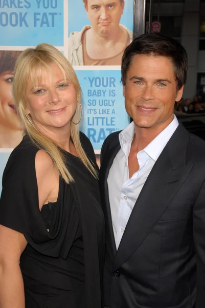 Sheryl berkoff ve rob lowe — Stok fotoğraf