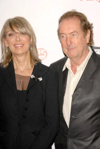 Tania kosevich en eric idle — Stockfoto