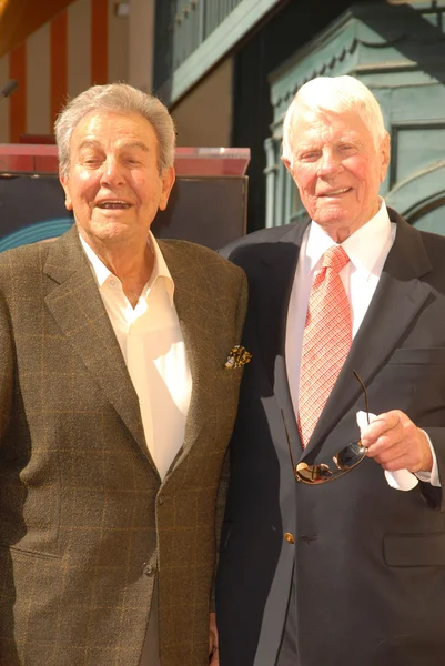 Mike connors und peter graves — Stockfoto