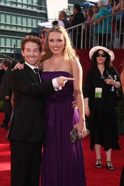 Seth Green and Clare Grant — Stock Photo, Image