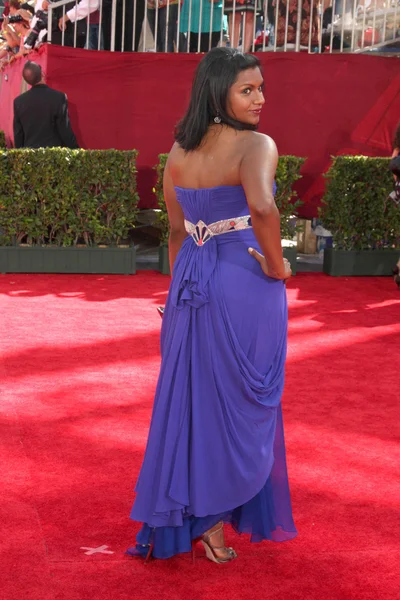 Mindy Kaling at the 61st Annual Primetime Emmy Awards. Nokia Theatre, Los Angeles, CA. 09-20-09 — Stock fotografie