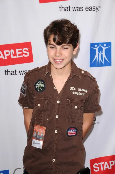 Jake T. Austin at City of Hope's 2nd Annual Concert for Hope. Nokia Theatre, Los Angeles, CA. 10-25-09 — Zdjęcie stockowe