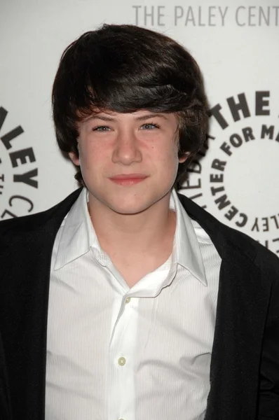 Dylan Minnette en el estreno de la temporada 3 de Saving Grace y el panel de discusión. Paley Center for Media, Beverly Hills, CA. 06-13-09 — Foto de Stock