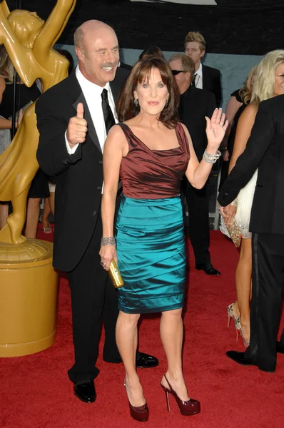 Dr. Phil McGraw and Robin McGraw at the 36th Annual Daytime Emmy Awards. Orpheum Theatre, Los Angeles, CA. 08-30-09 — Zdjęcie stockowe
