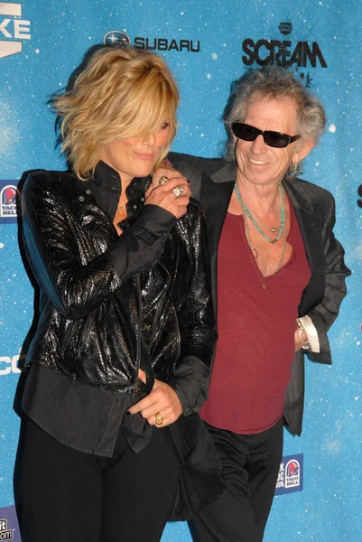 Patti Hansen and Keith Richards — Stock Photo, Image