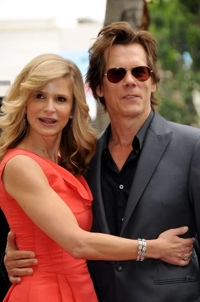 Kyra Sedgwick y Kevin Bacon — Foto de Stock