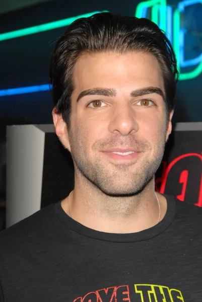 Zachary Quinto Ordförande — Stockfoto