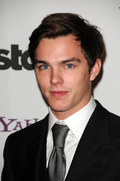 Nicholas Hoult a 13 éves Hollywood Awards Gálán. Beverly Hills Hotel, Beverly Hills, Ca. 10 / 26 / 09 — Stock Fotó