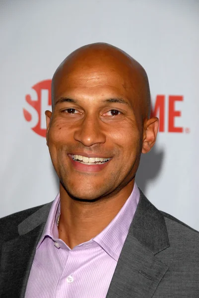 Keegan-Michael Key alla CBS, CW e Showtime All-Star Party. Huntington Library, Pasadena, CA. 08-03-09 — Foto Stock