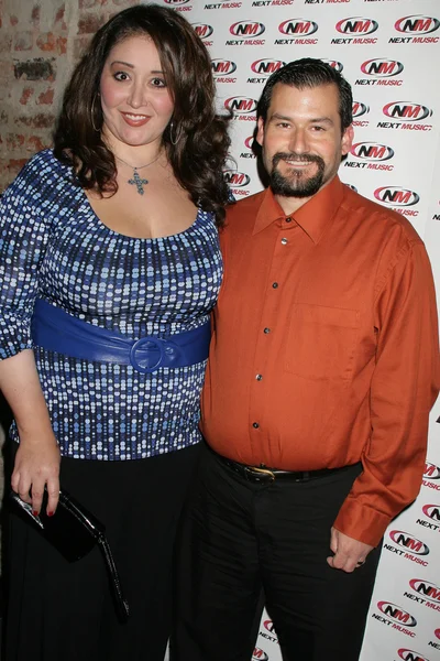 Lorrie Arias e Jeremy Farno no Kaylah Marin Record Release Party, Mickey 's, West Hollywood, CA. 10-19-09 — Fotografia de Stock