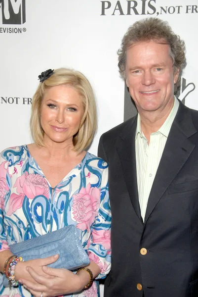 Kathy Hilton and Rick Hilton at the MTV Screening of 'Paris, Not France'. Majestic Crest Theater, Westwood, CA. 07-22-09 — Stock Photo, Image