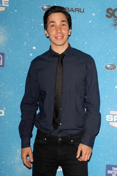 Justin long at spike tv 's "Schrei 2009!". griechisches theater, los angeles, ca. 17-10-09 — Stockfoto