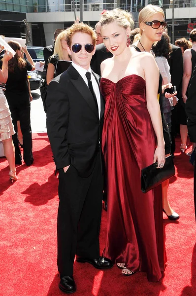 Seth Green a Clare Grantová — Stock fotografie