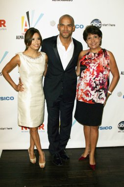 Eva Longoria Parker with Janet Murguia and Amaury Nolasco