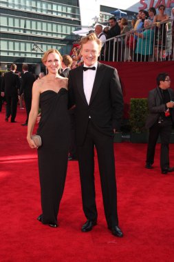 Conan O Brien and wife Liza