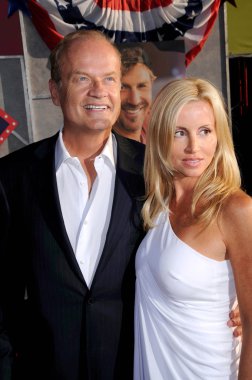Kelsey grammer ve camille grammer los Angeles şehrinde oyu prömiyeri. el capitan tiyatro, hollywood, ca. 07-24-08
