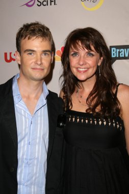 Robin Dunne and Amanda Tapping clipart