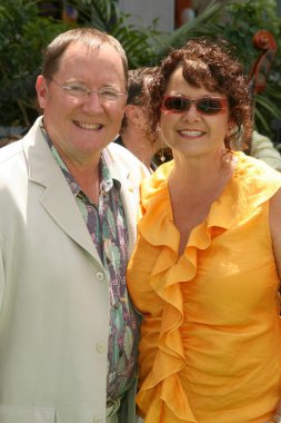 John Lasseter and wife Nancy