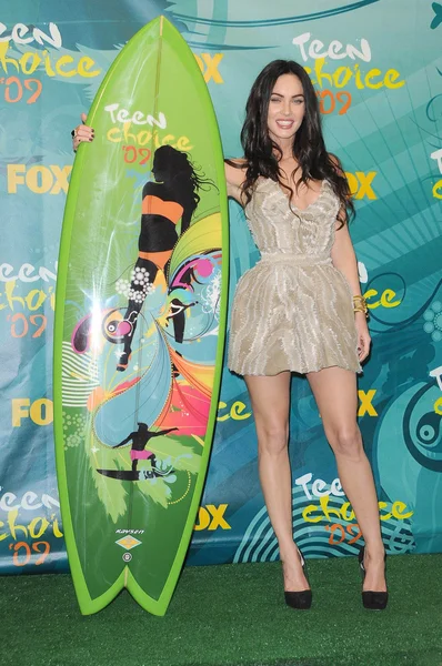 Megan Fox in the press room at Teen Choice Awards 2009. Gibson Amphitheatre, Universal City, CA. 08-09-09 — 스톡 사진