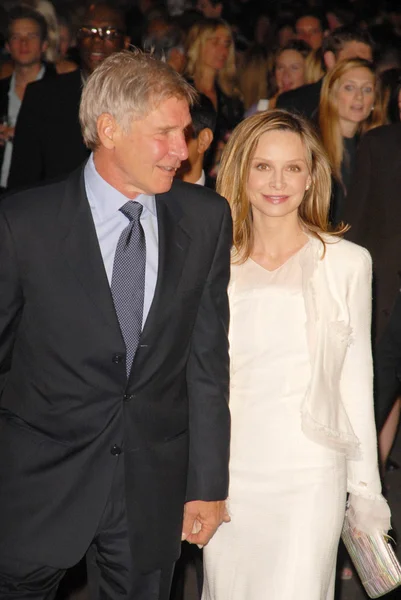 Harrison Ford and Calista Flockhart — Stock Photo, Image