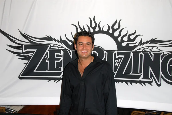 Leo Conte at a concert performance by Zen Rizing. El Rey Theatre, Los Angeles, CA. 07-30-09 — Stok fotoğraf