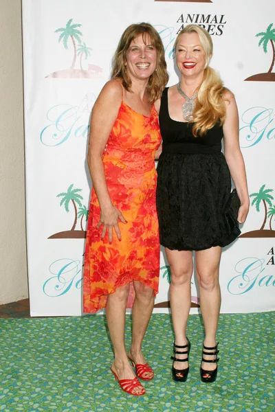 Lorri Houston and Charlotte Ross at the Annual Animal Acres Gala. Riviera Country Club, Pacific Palisades, CA. 09-12-09 — Stok fotoğraf