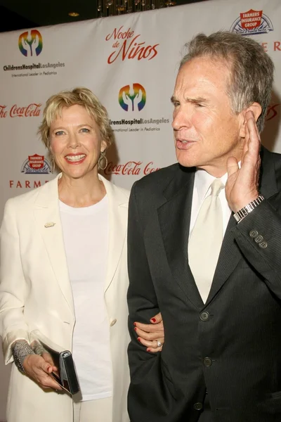 Annette Bening, Warren Beatty — Stock Photo, Image