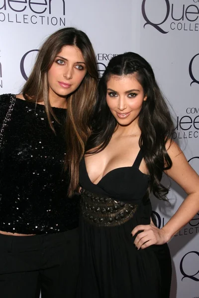 Brittny gastineau ve kimberly kardashian — Stok fotoğraf