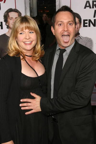 Jenny Robertson and Thomas Lennon at the Los Angeles Premiere of 'I Love You, Man'. Mann's Village Theater, Westwood, CA. 03-17-09 — 스톡 사진