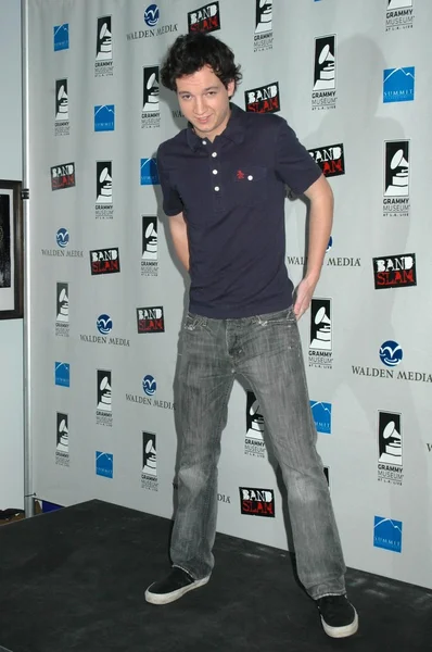 Gaelan Connell no evento Bandslam Reel Thinking. Museu Grammy, Los Angeles, CA. 05-15-09 — Fotografia de Stock