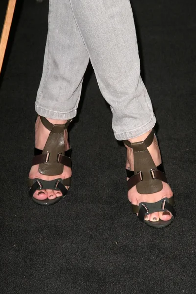 Brooke Burns's shoes — Stock Photo, Image