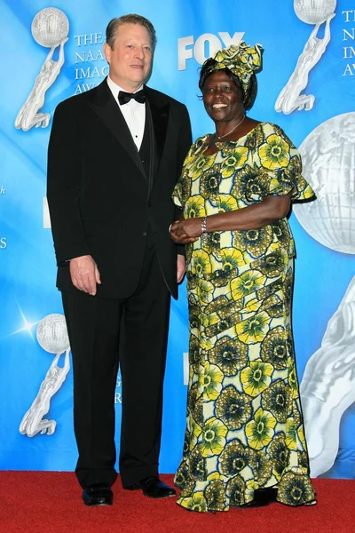 Al Gore, Wangari Muta Maathai — Photo