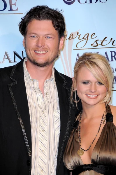 Blake shelton i miranda lambert — Zdjęcie stockowe