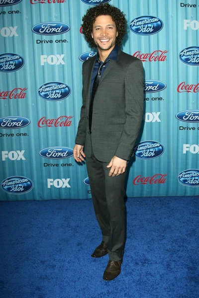 Justin Guarini at the 'American Idol' Top 12 Party. Area, Los Angeles, CA. 03-05-09 — Zdjęcie stockowe