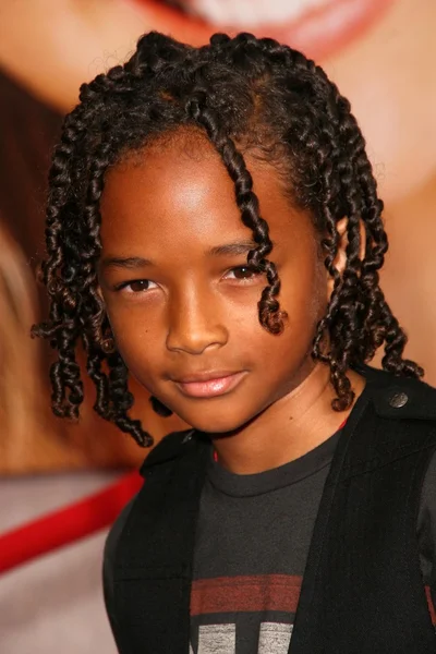 Jaden Smith at the Los Angeles Premiere of 'Hannah Montana The Movie'. El Capitan Theatre, Hollywood, CA. 04-02-09 — Stock fotografie